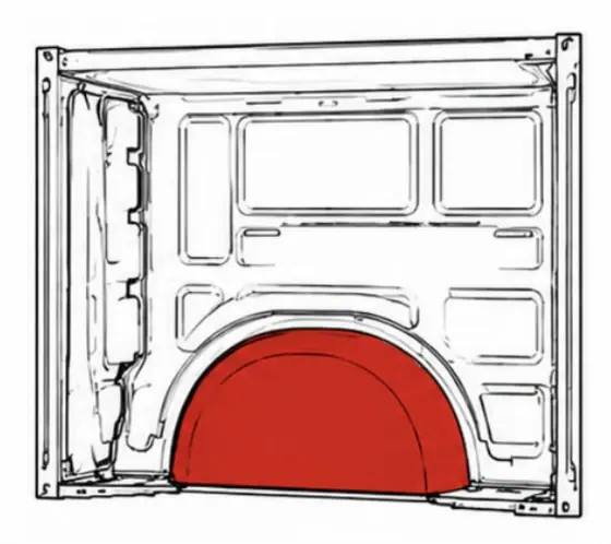 Rear arches